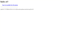 Tablet Screenshot of free-mobile-software.mobilclub.org